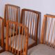Ensemble de six chaises, allemagne, années 1960