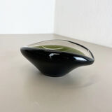 Large 1,5kg Murano Sculptural Glass Element Shell Ashtray Murano, Italy, 1970
