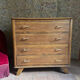 Commode vintage pieds compas en chêne