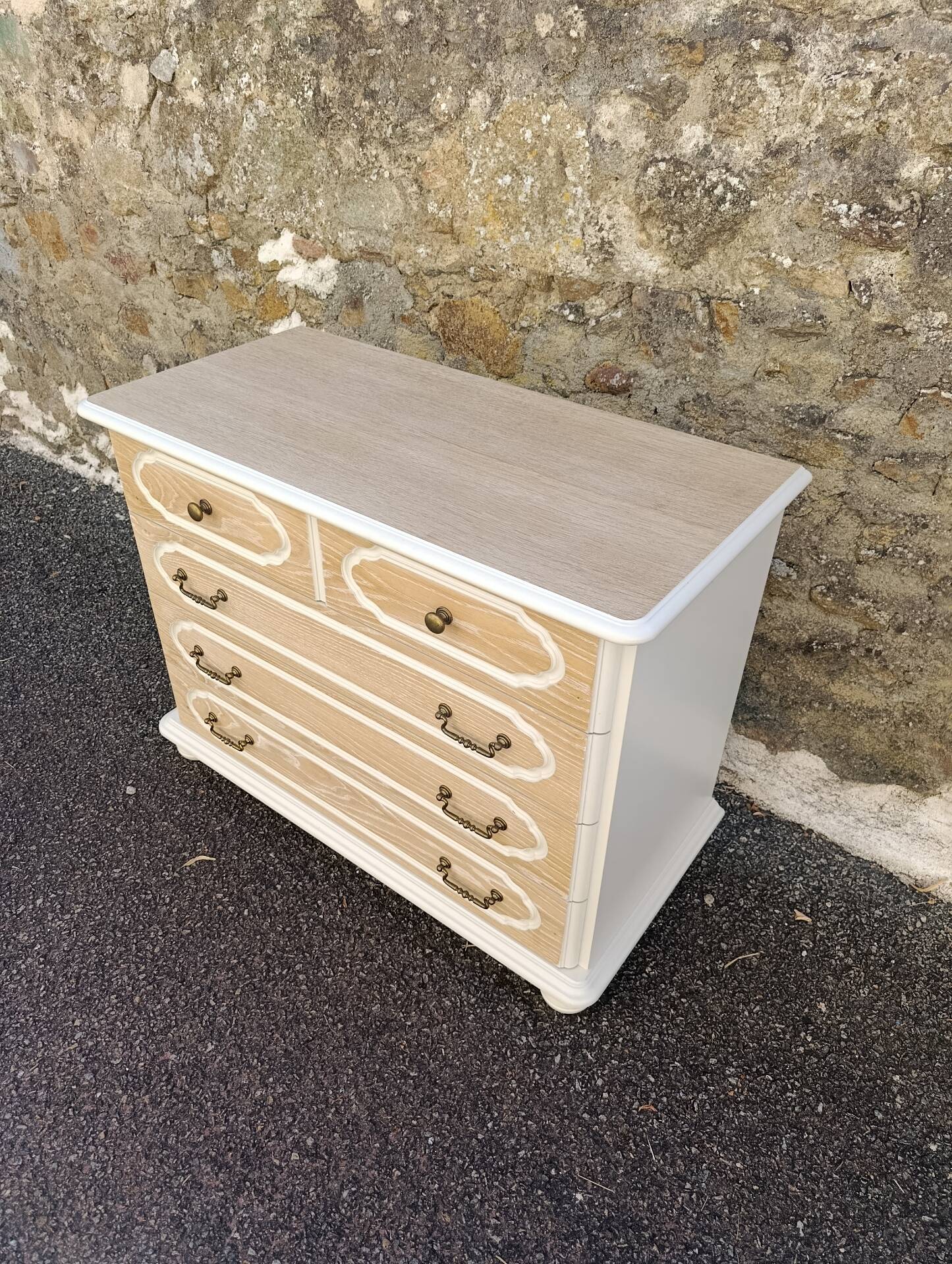 Commode cérusée
