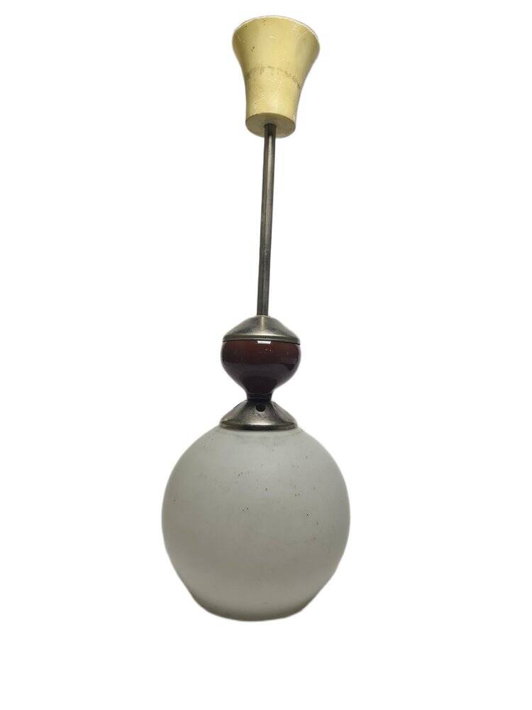 Postmodern Communist pendant lamp, Poland, 1970s