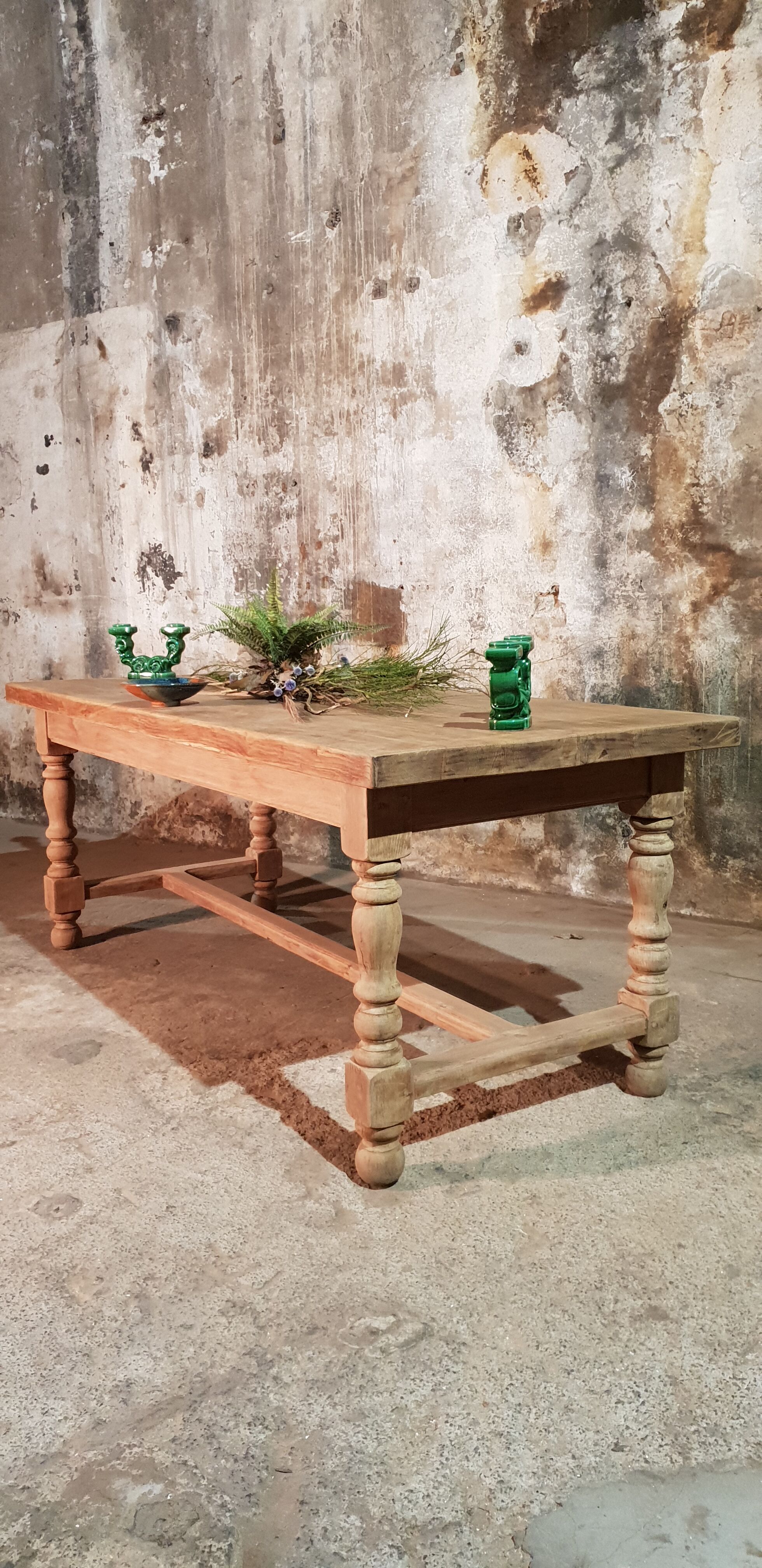 Vintage farmhouse table