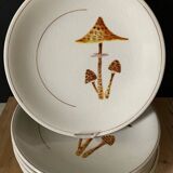 Longchamp autumn and mushroom decor plates