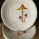Longchamp autumn and mushroom decor plates