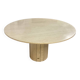 Jean Charles travertine dining table for Roche Bobois 1970s