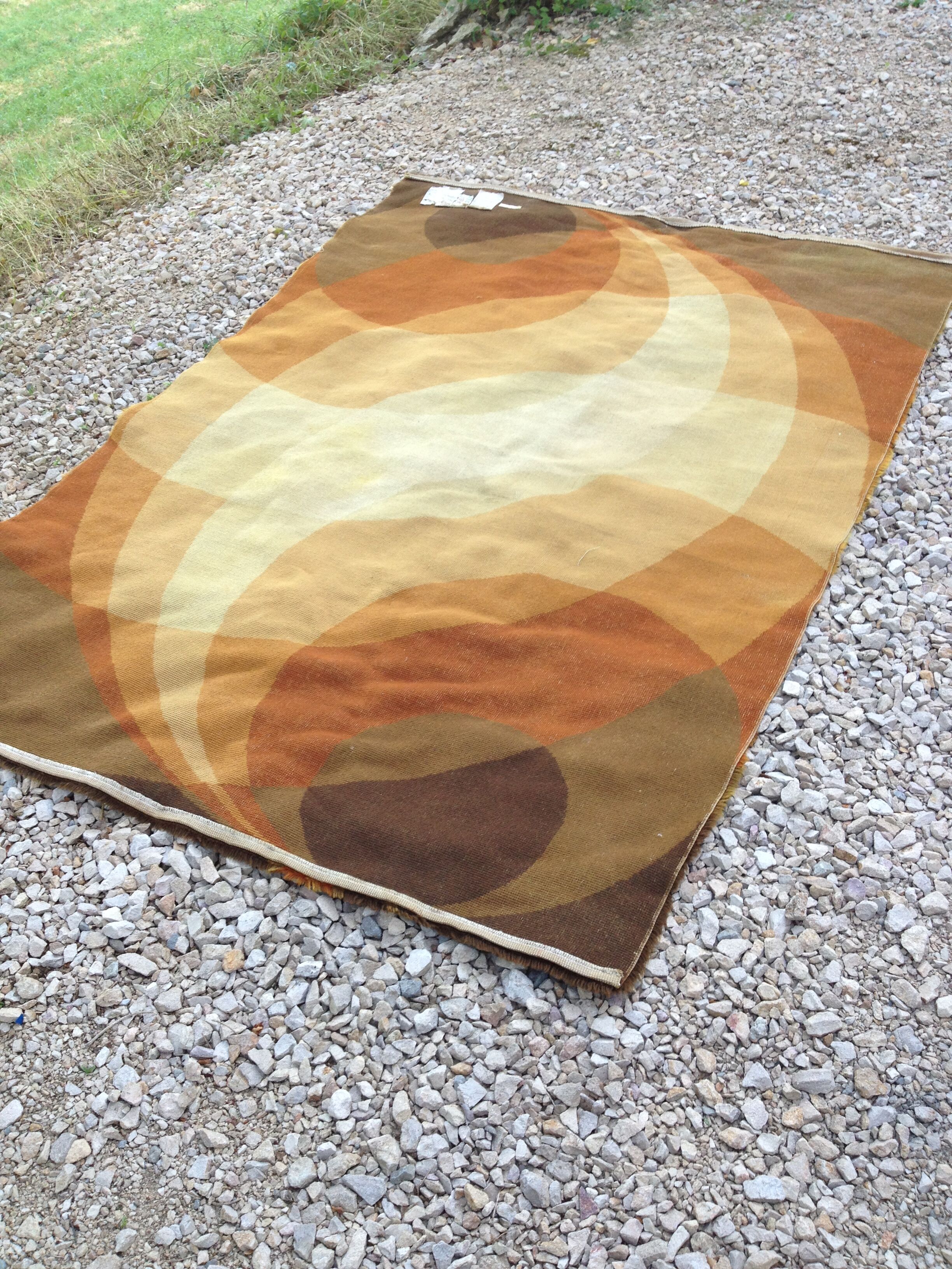 1970s vintage rug Netherlands