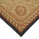 Handmade European Vintage Aubusson Kilim 274 cm x 375 cm