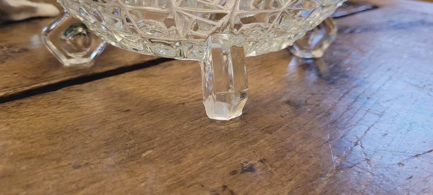 Art Deco glass cup