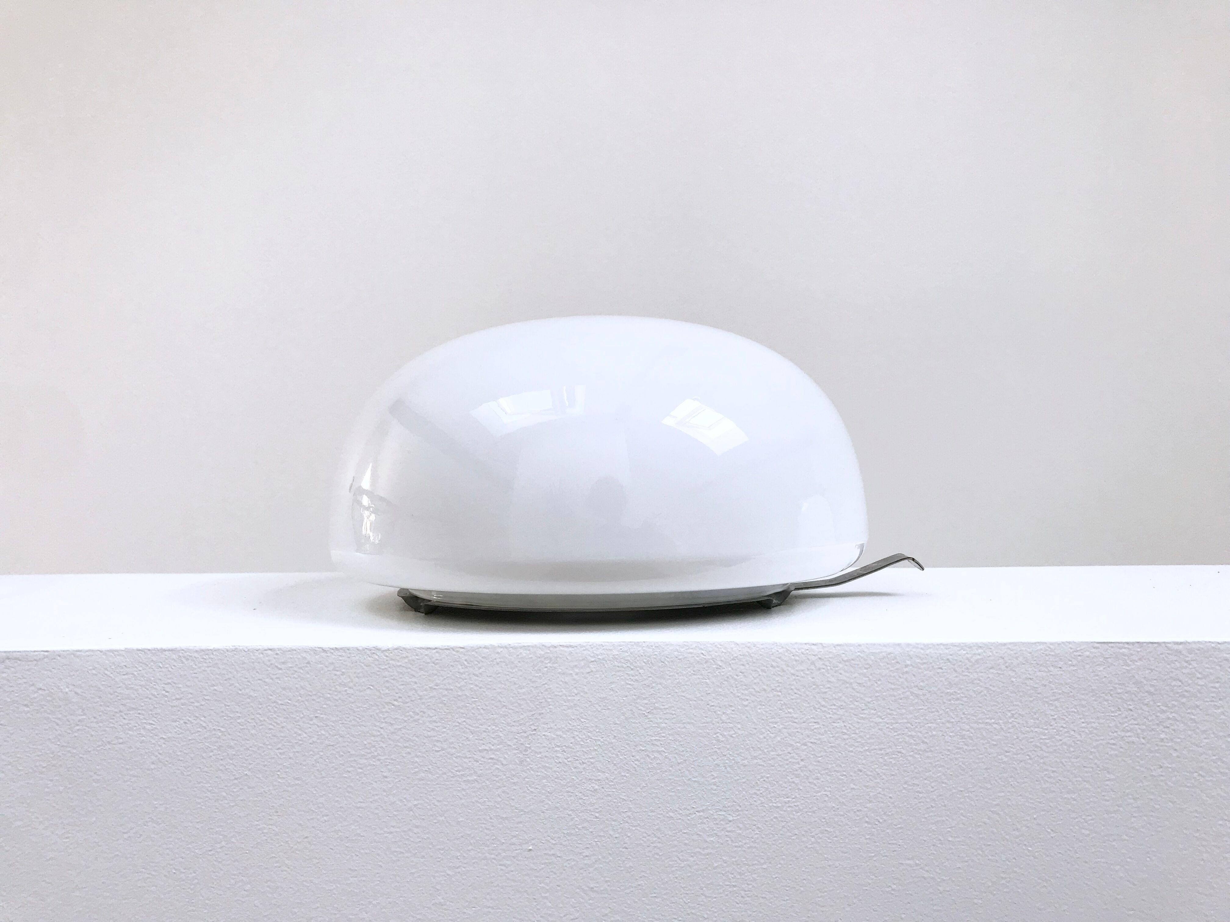 Ceiling light in opaline, 1950