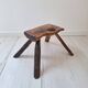 Tabouret de traite brutaliste