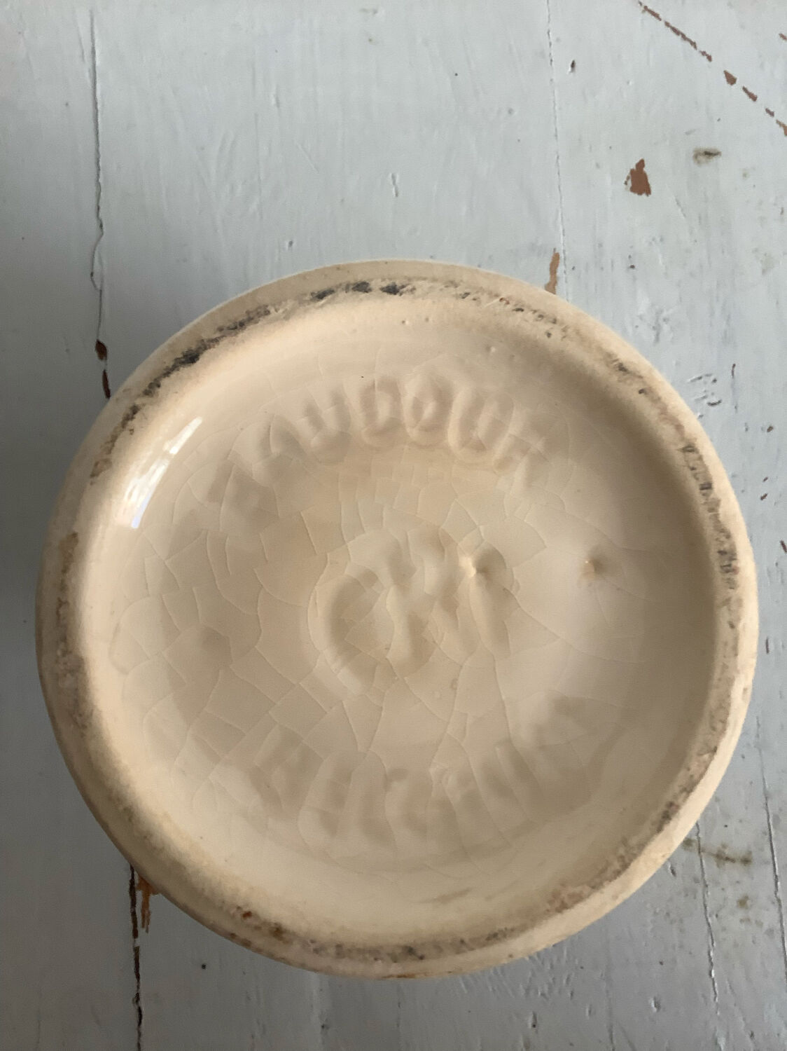 Fauchon mustard pot