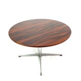 Coffee table in rosewood by Arne Jacobsen and Fritz Hansen in 1987