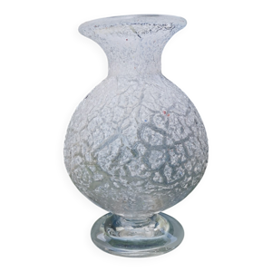 Vase en verre soufflé - murano seguso