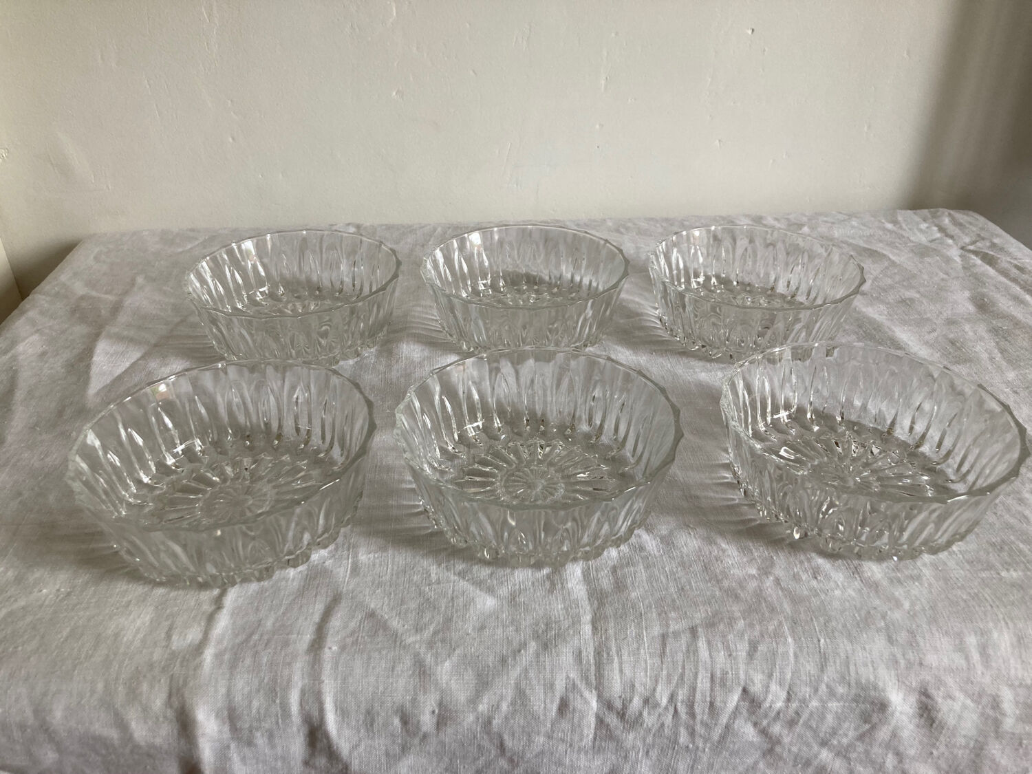 Lot de 6 coupelles à dessert