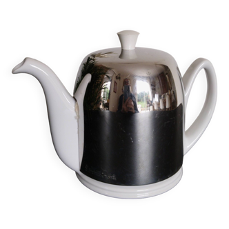 White Salam teapot, with insulating bell lid, Villeroy and Boch