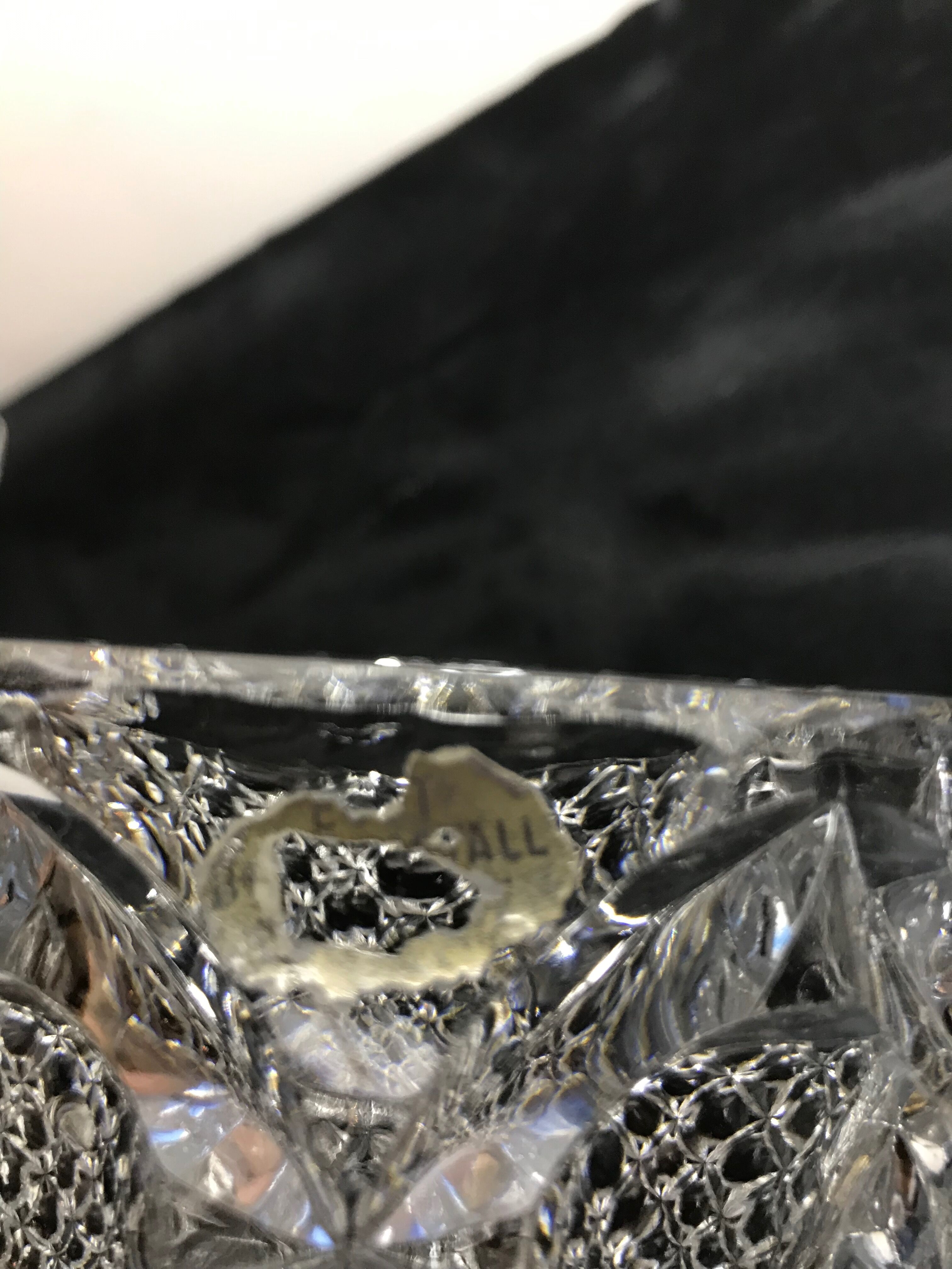 Crystal champagne bucket