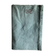 Old harvest tablecloth in linen and cotton tinted in steel blue