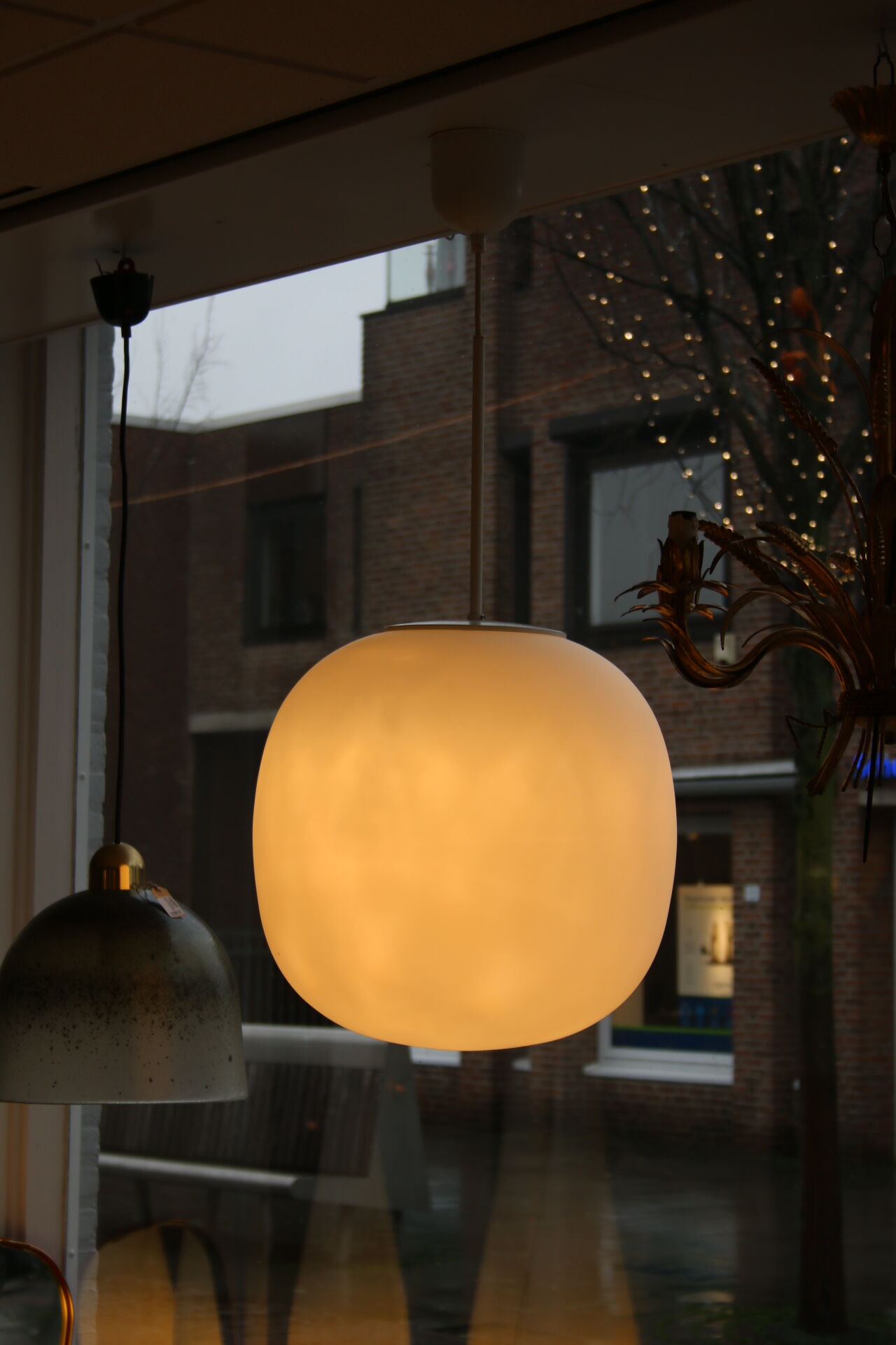 Very Large Witten Bulb Limburg Limburg Leuchter 1960