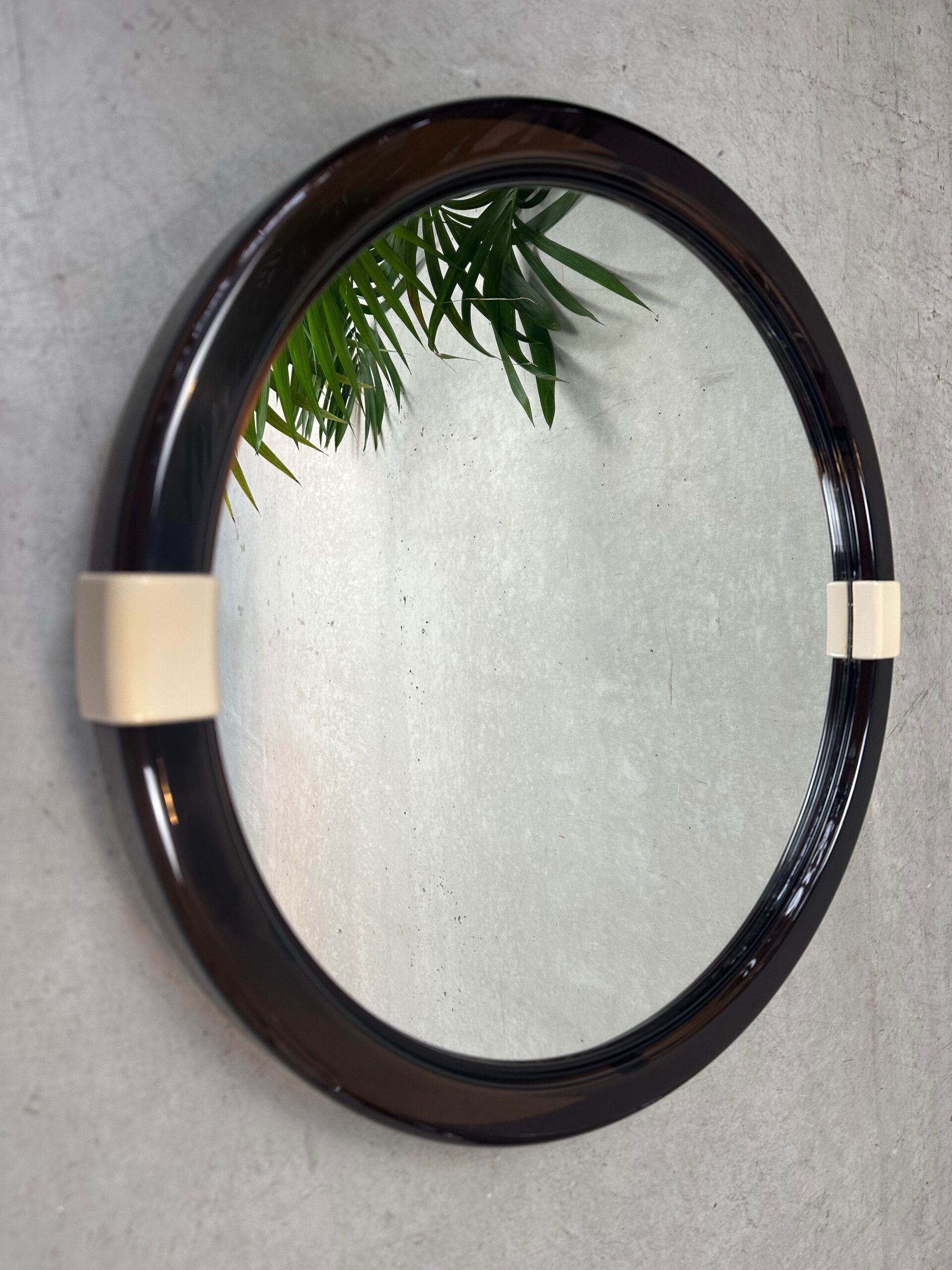 Miroir vintage inclinable – lucite fumé