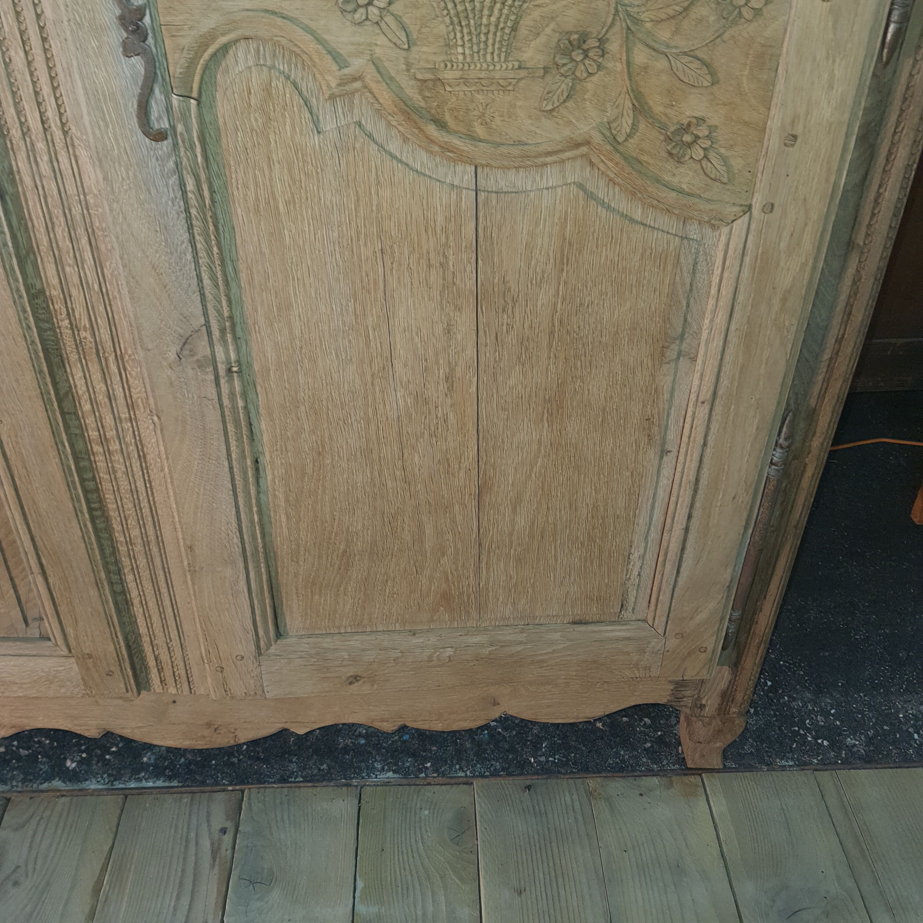 Stripped Norman wardrobe