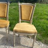 Pair of Louis XVI style chairs