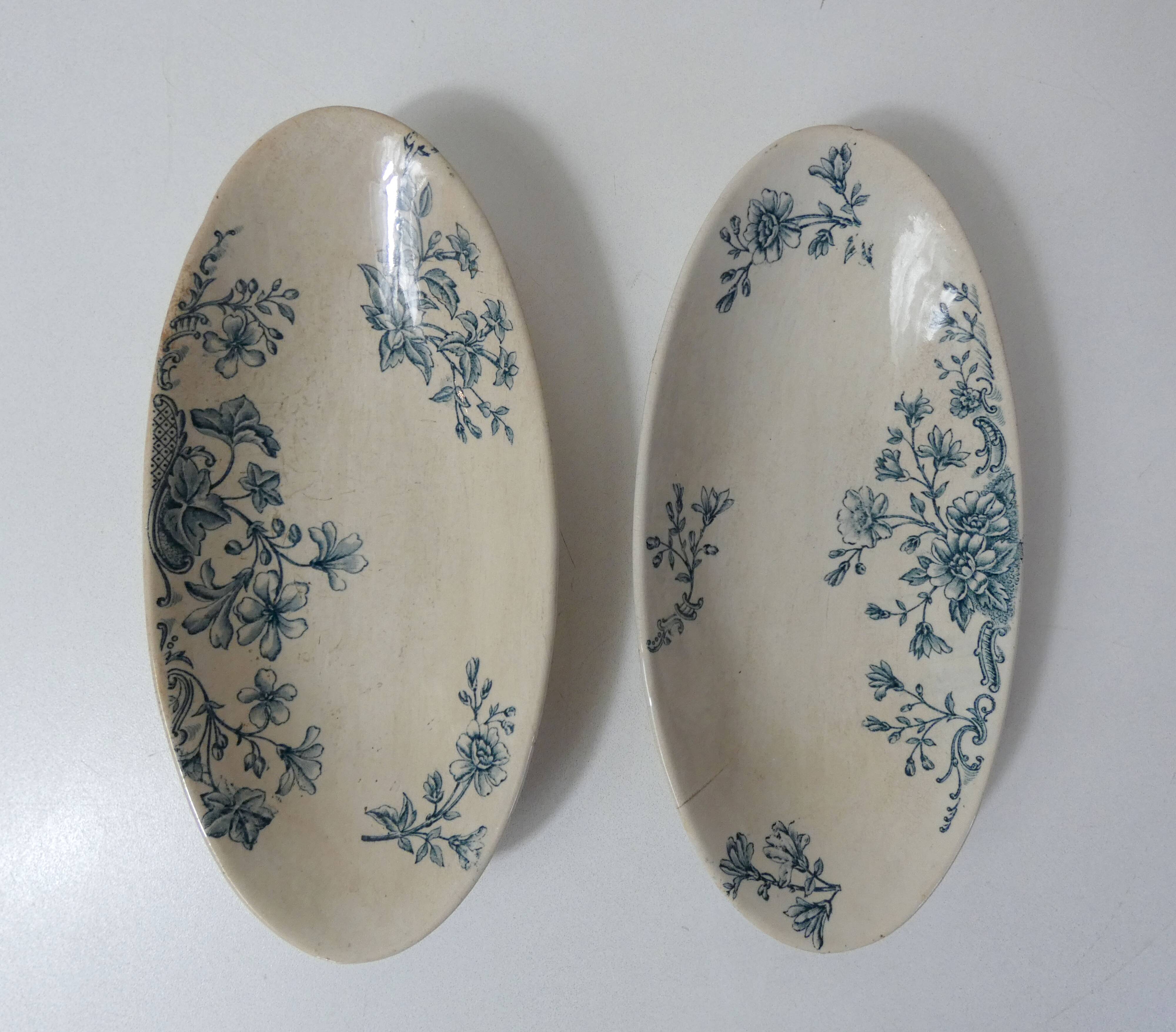 2 flower bowls althaea