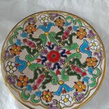 Decorative Floral Plate by Jose Royo Vilar, Spain