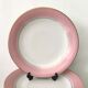 Set of 12 flat plates porcelain from Limoges