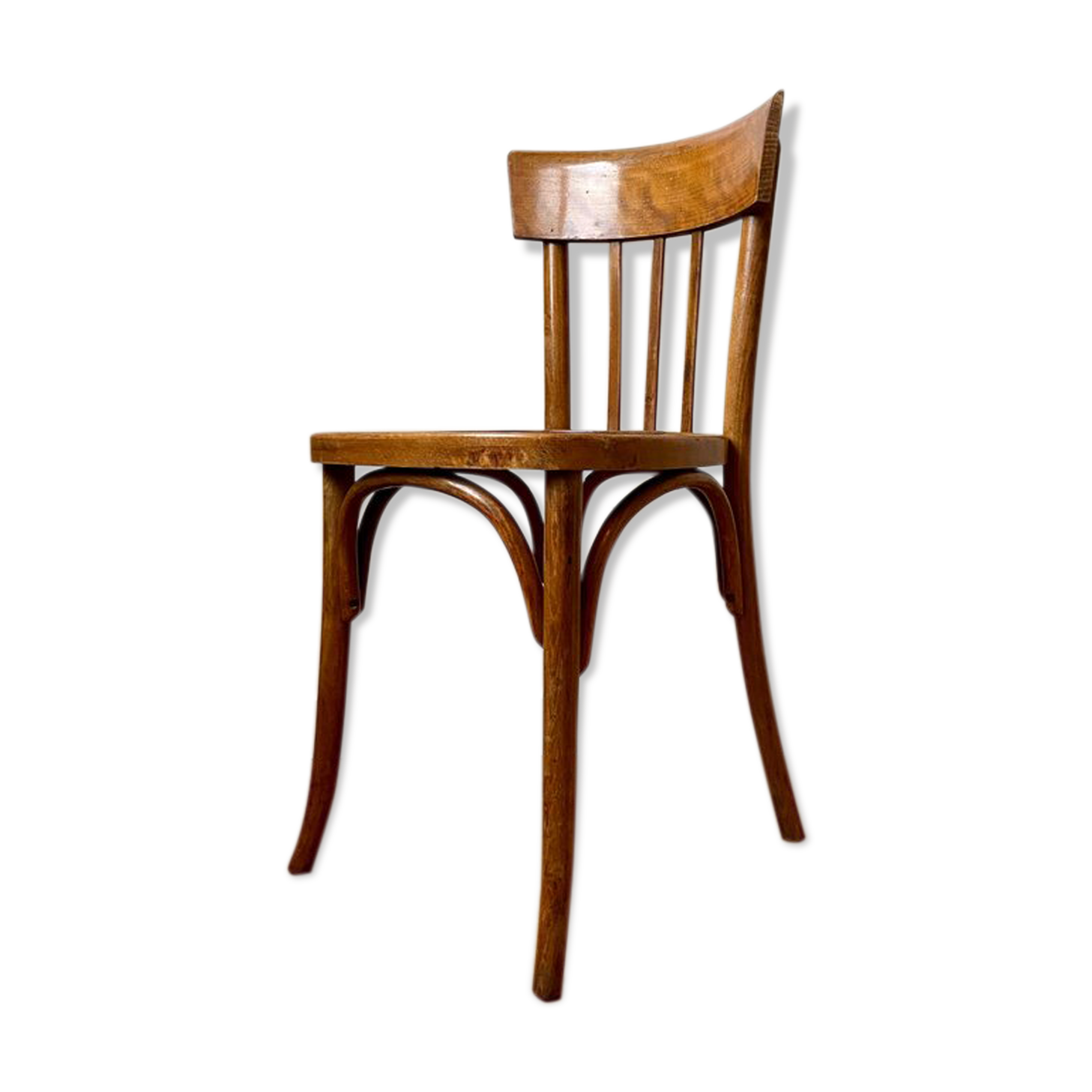 Bistro chair in light wood