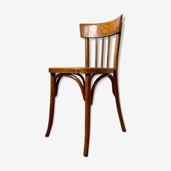 Bistro chair in light wood