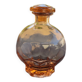 Vintage Pink Molded Glass Carafe