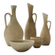 Group of 5 Mid-Century Modern Vases Rörstrand Sweden 1950