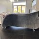 Bretz GAUDI – Iconic sofa in silver grey velvet