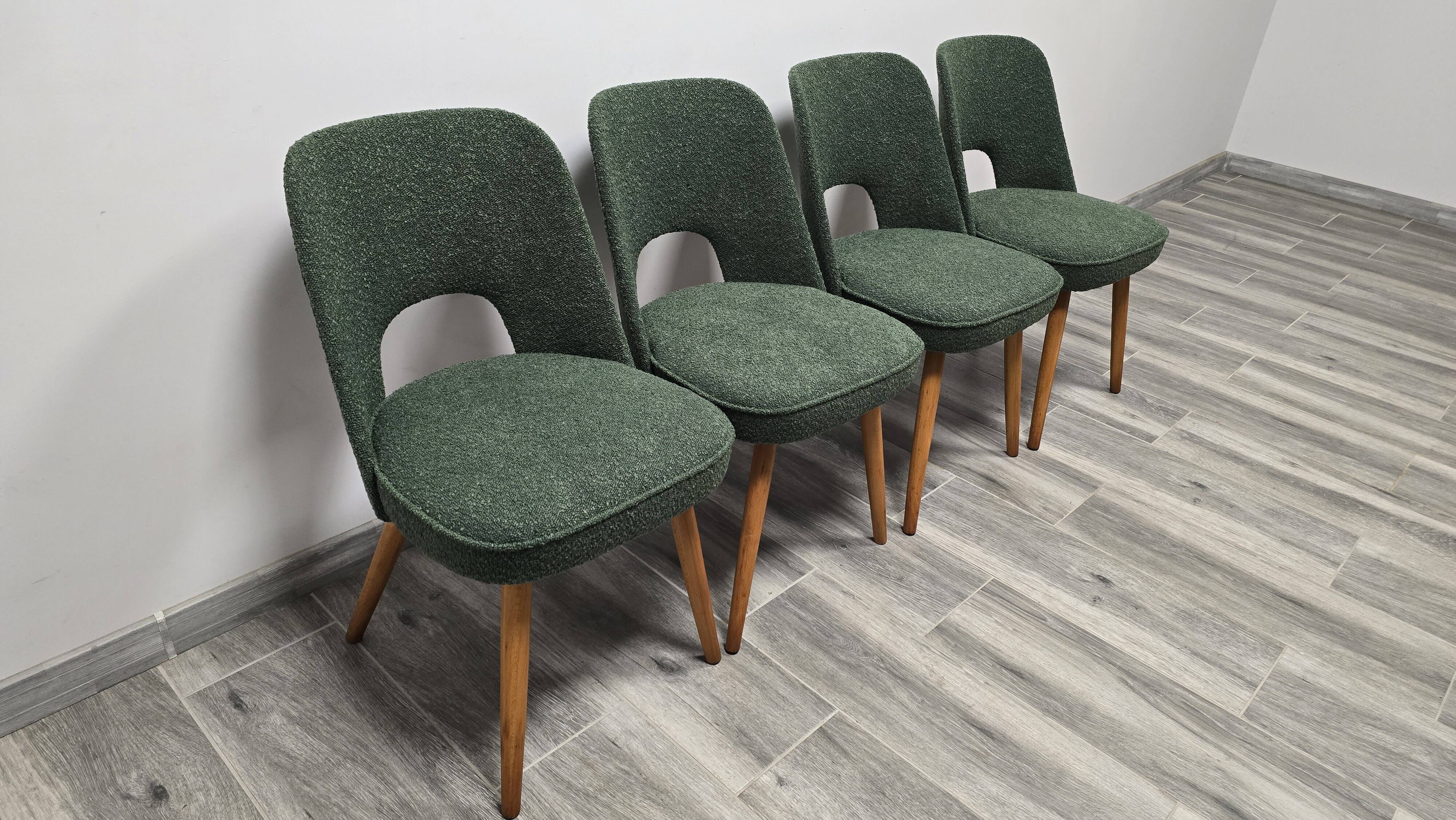 Dining Chairs by Oswald Haerdtl for Ton, 1950s, Set of 4