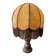 Vintage 80s wooden rustic lamp