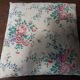 Coussin vintage tissu à fleurs 40 X 45 cm