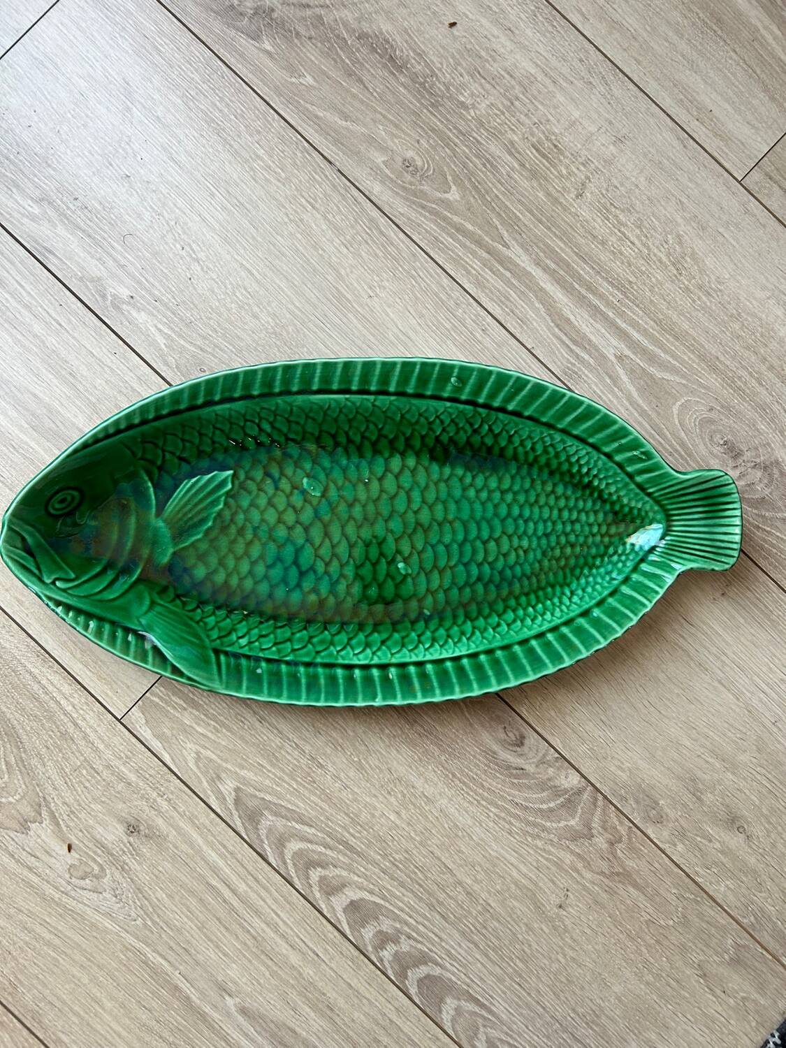 Serving dish Sarreguemines fish