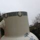 Antique earthenware wash jug from Terre de Fer – Salins – Marguerite decoration