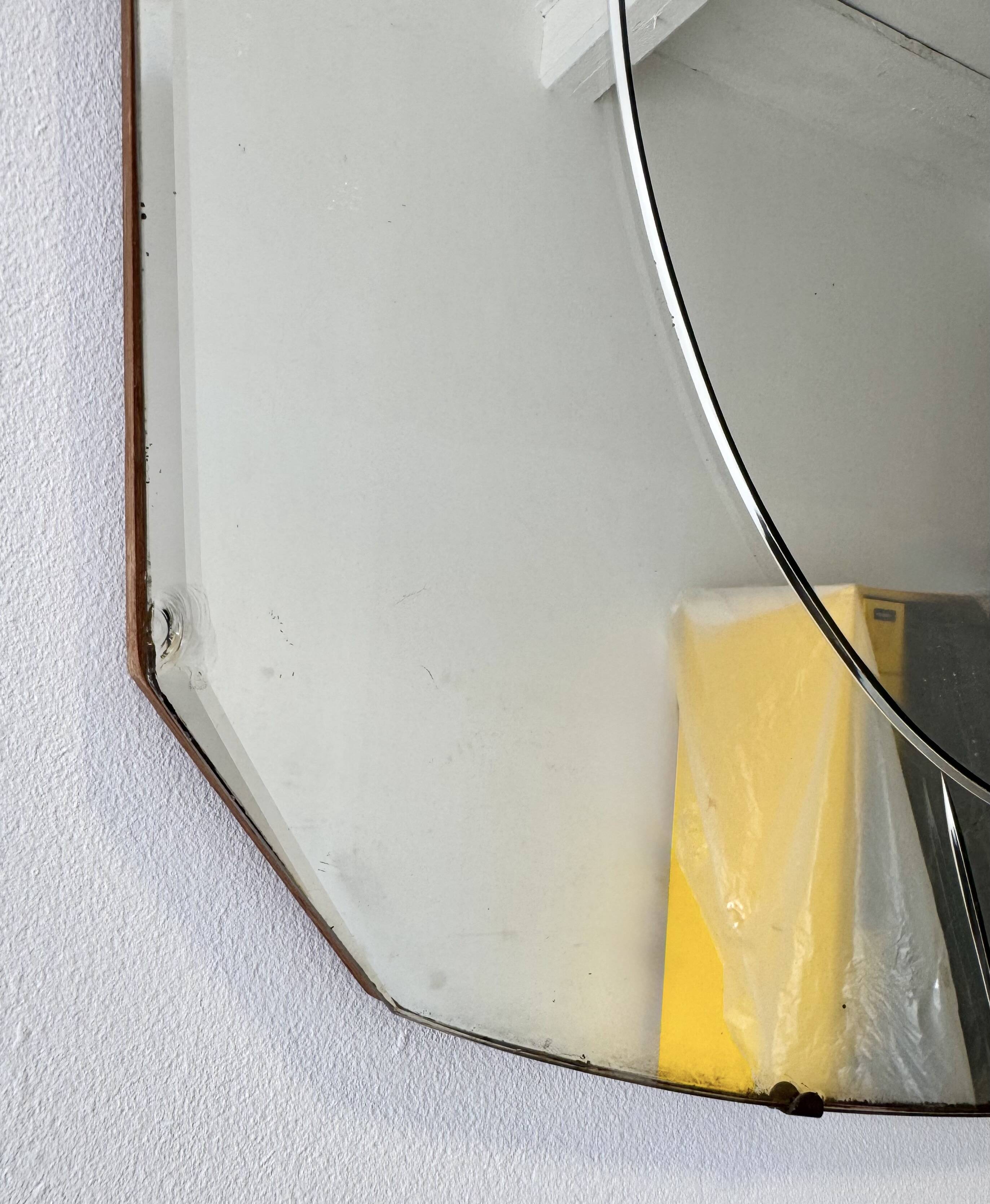 Vintage Beveled Wall Mirror