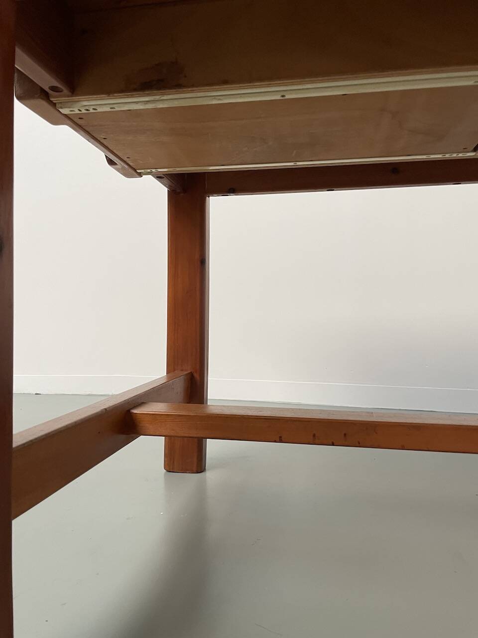 Set of table and 4 chairs, 60s mountain furniture