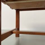 Set of table and 4 chairs, 60s mountain furniture