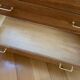 Commode 4 tiroirs pieds compas
