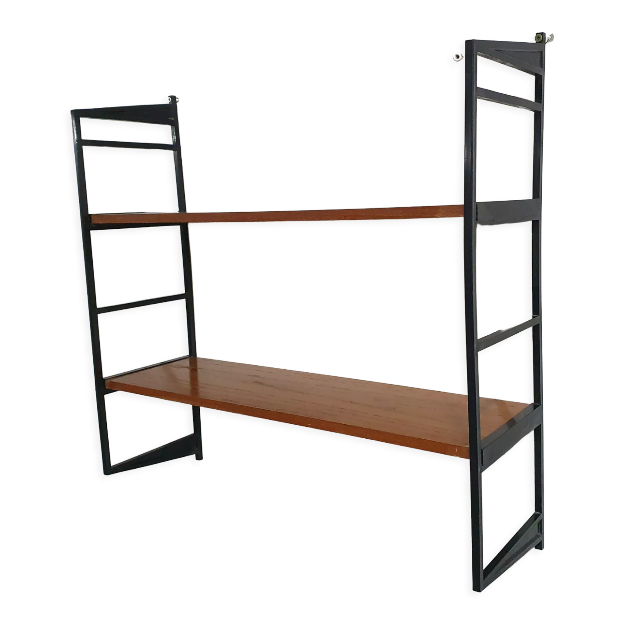 Vintage teak book shelves, The Netherlands 1960's