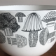Enamelled metal bowls by Kaj Franck for Arabia 1950s