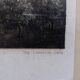 Lithographie encadrée deroy vue générale de tours prise à vol d'oiseau imp lemer