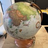 Vintage Illuminated Globe