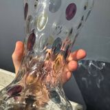 Bohemian glass vase Borske Sklo Nemo Pitcher by Max Kannegiesser