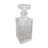 Diamond-tipped whisky carafe