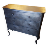 Baroque metal chest of drawers