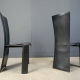 Vintage dining chairs by Pietro costantini, 1980s, set of 6
